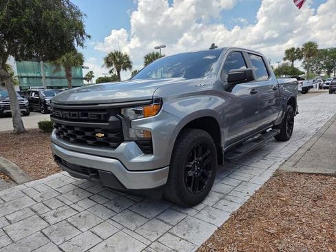 Used 2024 Chevrolet Silverado 1500 Custom w/ Turbomax Blackout Package RWD image 2