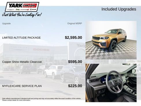 New 2026 Jeep Grand Cherokee L Limited w/ Limited Altitude Package AWD/4WD image 3