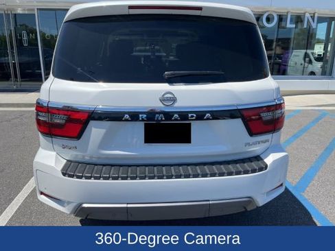 Used 2022 Nissan Armada Platinum w/ Captain's Chairs Package image 6