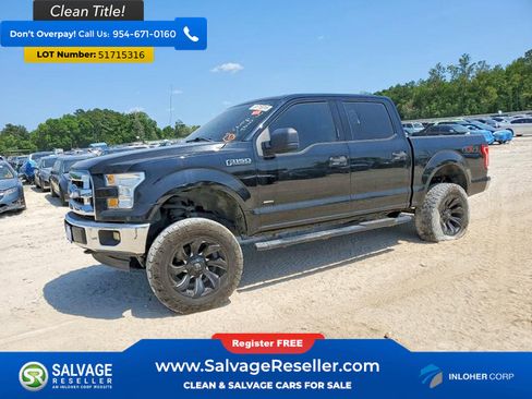 Used 2017 Ford F150 XLT AWD/4WD image 1
