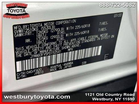 Certified 2023 Toyota RAV4 SE w/ Weather & Moonroof Package AWD/4WD image 19