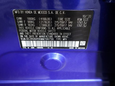 Used 2021 Honda HR-V EX image 41