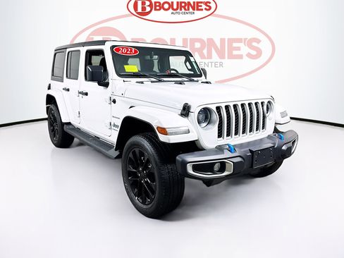 Used 2023 Jeep Wrangler Unlimited Sahara w/ Cold Weather Group image 1