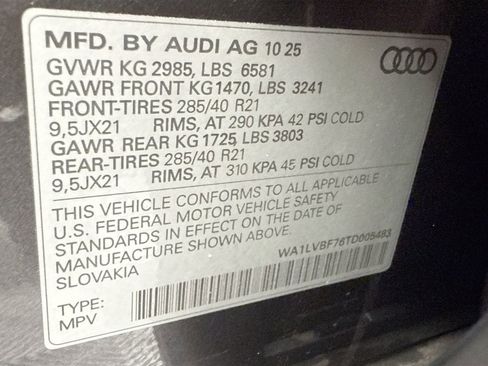 New 2026 Audi Q7 3.0T Premium Plus image 36