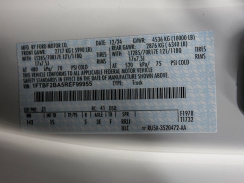 Used 2024 Ford F250 XL w/ 360-Degree Camera Package image 26