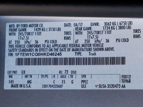 Used 2017 Ford F150 XLT image 43