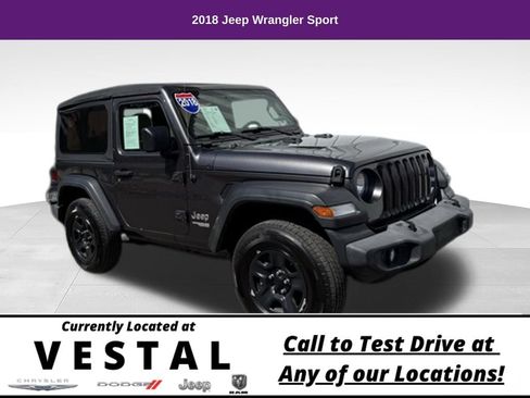 Used 2018 Jeep Wrangler Sport AWD/4WD image 1