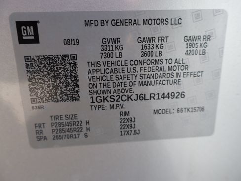 Used 2020 GMC Yukon Denali AWD/4WD image 35