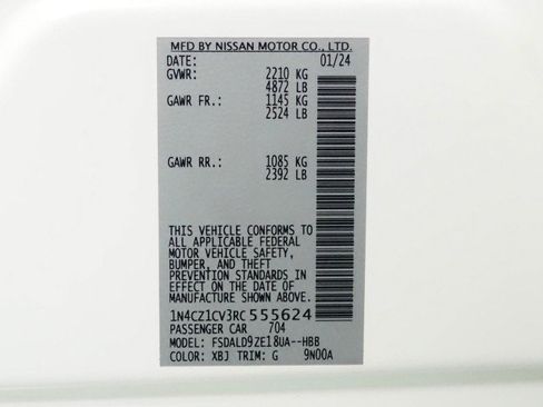 Used 2024 Nissan Leaf SV Plus FWD image 60