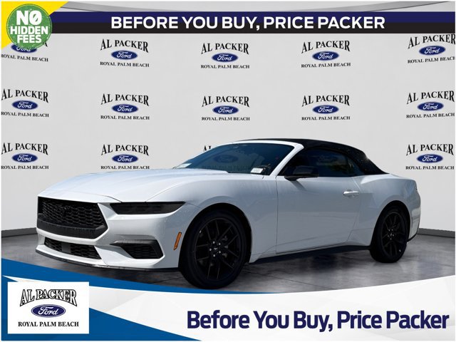 New 2026 Ford Mustang Convertible w/ Mustang Nite Pony Package RWD image 1