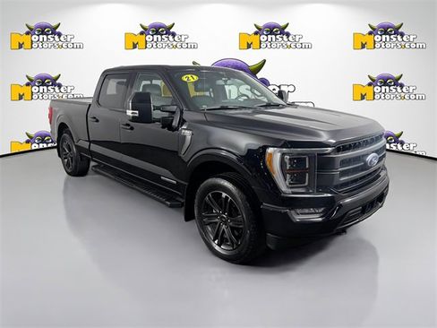 Used 2021 Ford F150 Lariat w/ Equipment Group 502A High image 3