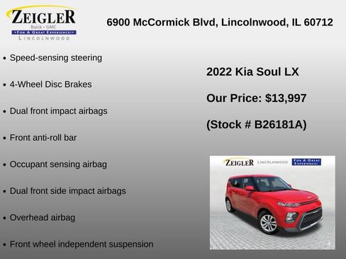 Used 2022 Kia Soul LX FWD image 6
