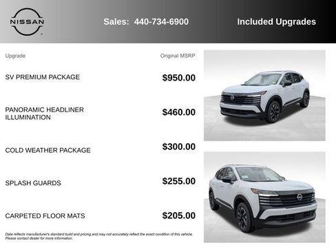 New 2026 Nissan Kicks SV w/ SV Premium Package image 7