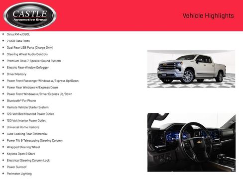 Used 2024 Chevrolet Silverado 1500 High Country w/ High Country Premium Package AWD/4WD image 20