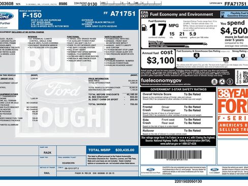 Used 2015 Ford F150 XL w/ Equipment Group 101A Mid AWD/4WD image 5