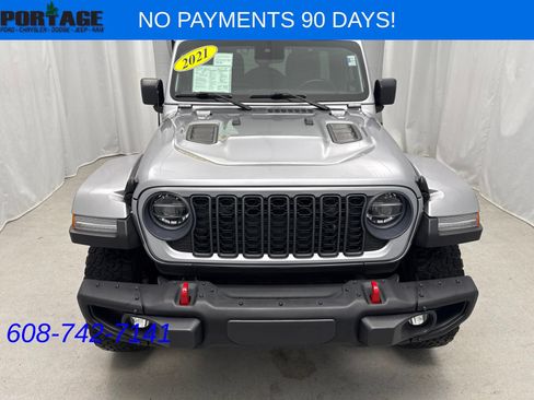 Used 2021 Jeep Wrangler Unlimited Rubicon w/ Uconnect 4C Nav & Sound Group AWD/4WD image 6