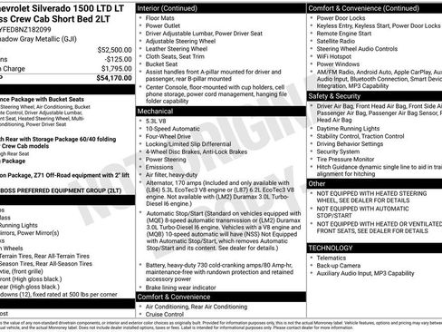 Used 2022 Chevrolet Silverado 1500 LT Trail Boss AWD/4WD image 44