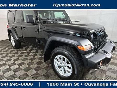 Used 2023 Jeep Wrangler Unlimited Sport w/ Cold Weather Group AWD/4WD image 1