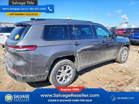 Used 2022 Jeep Grand Cherokee L Limited AWD/4WD image 4