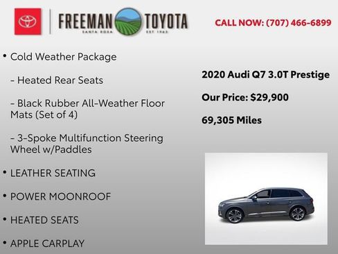 Used 2020 Audi Q7 3.0T Prestige AWD/4WD image 4