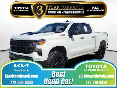 Used 2024 Chevrolet Silverado 1500 Custom Trail Boss AWD/4WD image 1