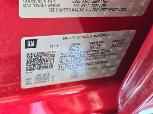 Certified 2021 Chevrolet Silverado 1500 LTZ w/ LTZ Premium Package image 30