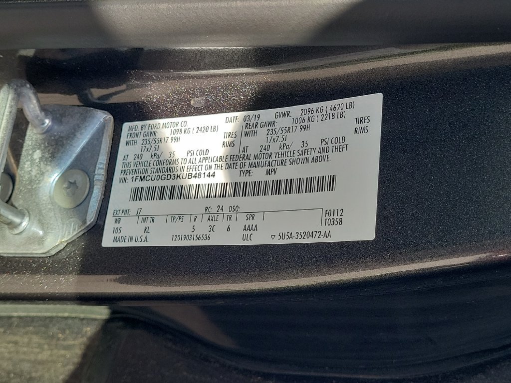 Used 2019 Ford Escape SE FWD image 24