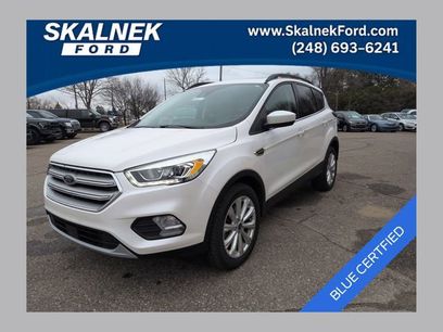 Certified 2019 Ford Escape SEL