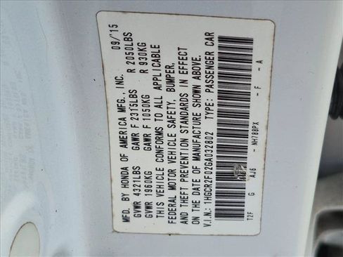 Used 2016 Honda Accord EX image 15