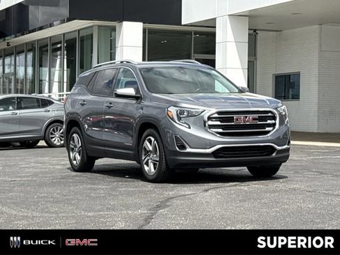 Used 2021 GMC Terrain SLT w/ LPO, Floor Liner Package FWD image 1