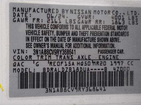 Used 2024 Nissan Sentra SV FWD image 33