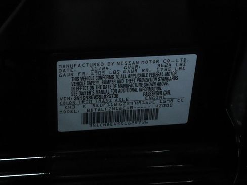 Used 2025 Nissan Versa SV w/ Trunk Package FWD image 20