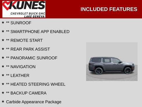 Used 2024 Jeep Wagoneer Series II AWD/4WD image 2
