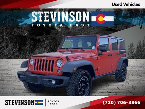 Used 2015 Jeep Wrangler Unlimited Rubicon w/ Connectivity Group image 1