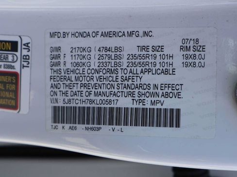 Certified 2019 Acura RDX w/ Advance Package FWD image 21