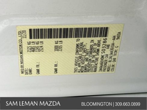 Used 2021 Nissan Maxima SR w/ Sport Mat Group FWD image 32