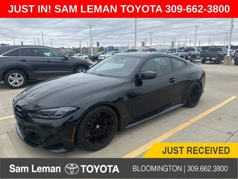 Used 2021 BMW M4 Coupe w/ Executive Package RWD image 1