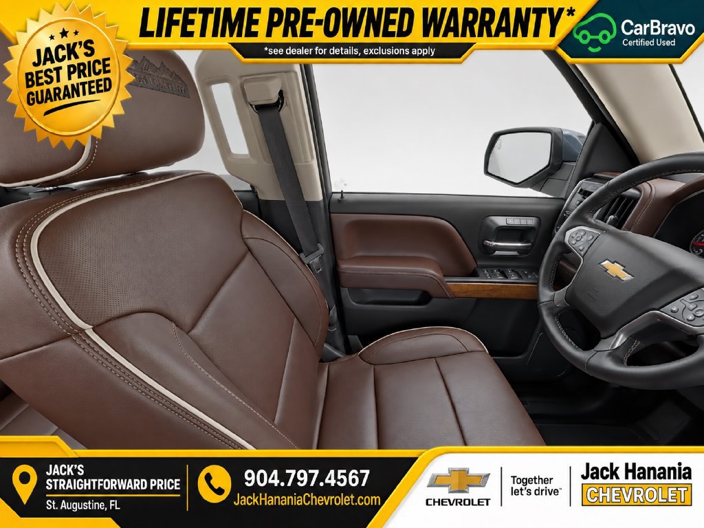 Certified 2015 Chevrolet Silverado 1500 High Country w/ High Country Premium Package AWD/4WD image 18