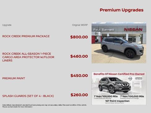 Certified 2025 Nissan Rogue SV w/ Rock Creek Premium Package AWD/4WD image 9