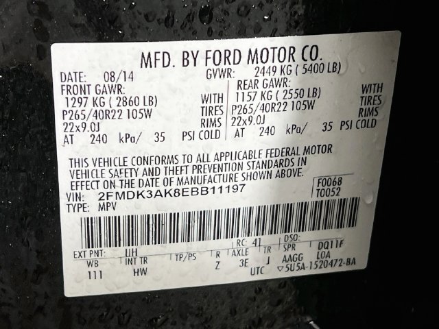 Used 2014 Ford Edge Sport FWD image 11