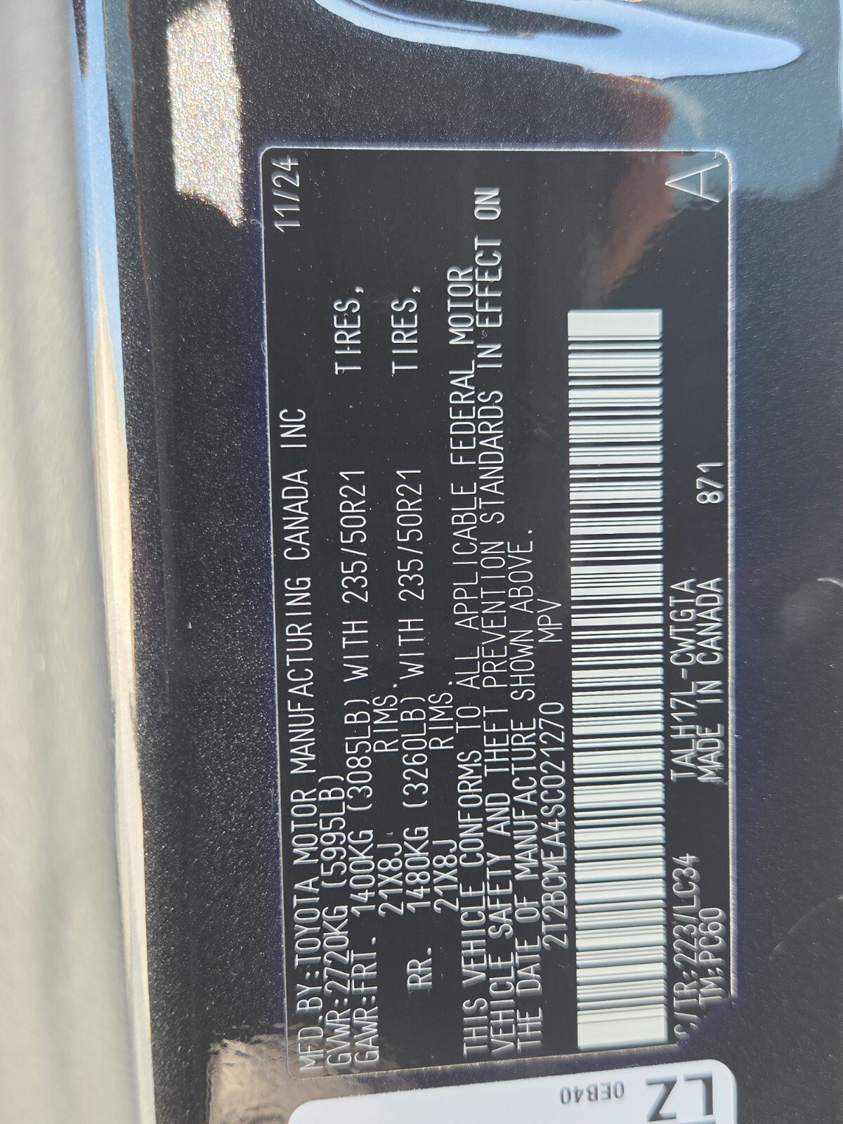 Used 2025 Lexus RX 500h F Sport w/ Convenience Package AWD/4WD image 14