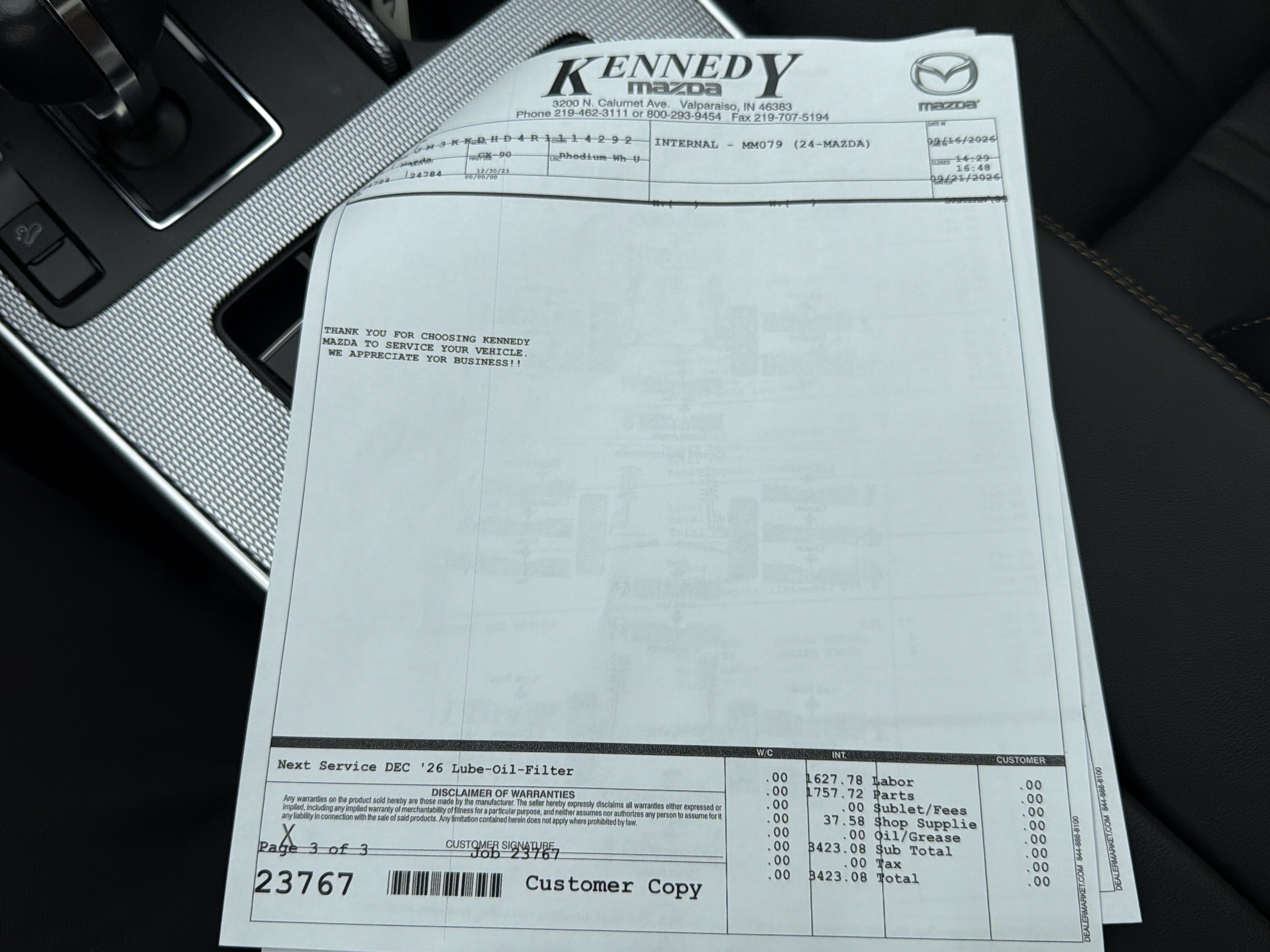 Certified 2024 MAZDA CX-90 3.3 Turbo w/ Premium Package AWD/4WD image 36