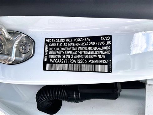 Certified 2024 Porsche Taycan RWD image 26