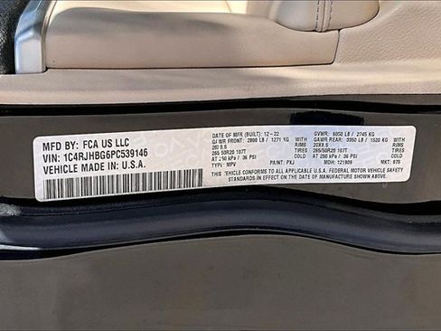 Used 2023 Jeep Grand Cherokee Limited w/ Trailer Tow Prep Group (B) image 35