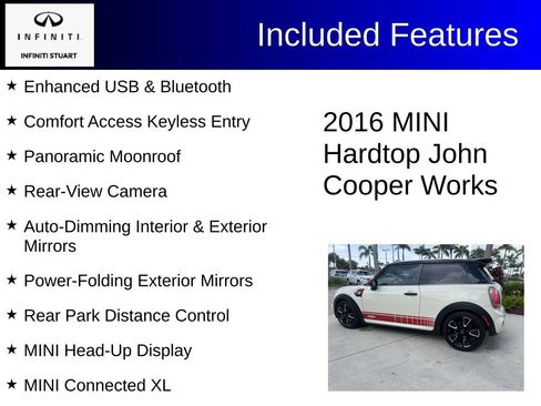 Used 2016 MINI Cooper John Cooper Works FWD image 3