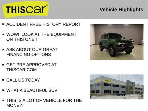 Used 2022 Ford Bronco Outer Banks AWD/4WD image 10