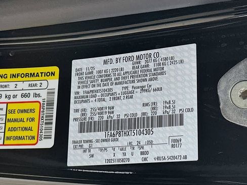 New 2026 Ford Mustang Premium RWD image 19