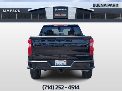 Used 2024 Chevrolet Silverado 1500 Custom w/ LPO, Dark Essentials Package AWD/4WD image 7