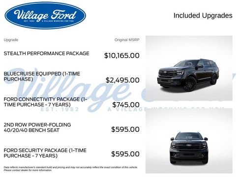 New 2027 Ford Expedition Platinum w/ Stealth Performance Package AWD/4WD image 9