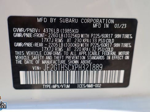 Used 2023 Subaru Crosstrek 2.5i Sport AWD/4WD image 33